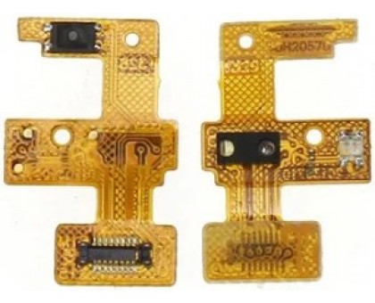 Шлейф для HTC 601 Desire, с кнопкой включения, с датчиком освещённости, с датчиком приближения