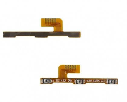 Шлейф для Lenovo A628T, с кнопкой включения, с кнопками громкости