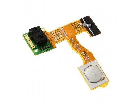 Шлейф для Lenovo A850, с кнопкой включения, датчиком приближения