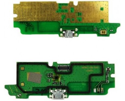 Шлейф для Lenovo A850, с разъемом зарядки, с микрофоном