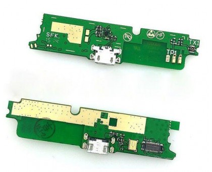 Шлейф для Lenovo A859 с разъемом зарядки, микрофоном
