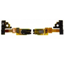 Шлейф для Sony C5502 M36h Xperia ZR/ C5503, с разъемом для наушников, с датчиком приближения