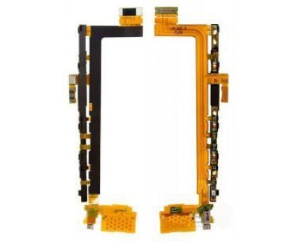 Шлейф для Sony E6833 Xperia Z5+ Premium Dual/ E6853/ E6883 с кнопкой включения, с кнопками громкости, с вибро