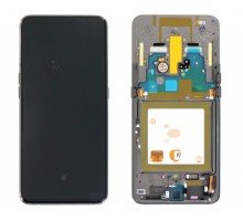 Дисплей Samsung A805F Galaxy A80 2019 тачскрин сенсор черный в рамке Phantom Black Amoled оригинал сервисная упаковка #GH82-20348A
