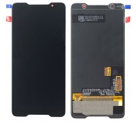 Дисплей Asus ROG Phone ZS600KL тачскрин сенсор черный Amoled оригинал