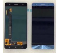 Дисплей Asus ZenFone 3 Deluxe ZS570KL тачскрин сенсор синий OLED копия хорошего качества