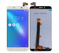 Дисплей Asus ZenFone 3 Max ZC553KL тачскрин сенсор белый Glacier Silver в рамке