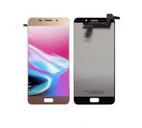 Дисплей Asus ZenFone 3s Max ZC521TL/Pegasus 3s тачскрин сенсор золотистый в рамке