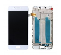 Дисплей Asus ZenFone 4 Max ZC520KL тачскрин сенсор белый в рамке