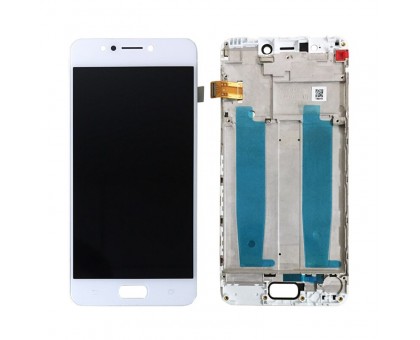 Дисплей Asus ZenFone 4 Max ZC520KL тачскрин сенсор белый в рамке