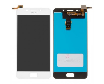 Дисплей Asus ZenFone 4 Max ZC554KL/4 Max Plus ZC550TL/4 Max Pro тачскрин сенсор белый в рамке