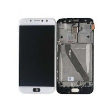 Дисплей Asus ZenFone 4 Selfie Pro ZD552KL тачскрин сенсор белый в рамке Amoled оригинал