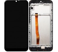 Дисплей Cubot R15 тачскрин сенсор черный в рамке
