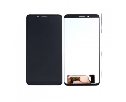 Дисплей Elephone A7H тачскрин сенсор черный в рамкеоригинал