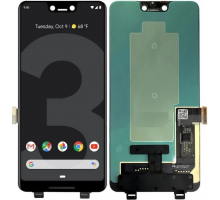 Дисплей Google Pixel 3 XL тачскрин сенсор черный P-OLED оригинал