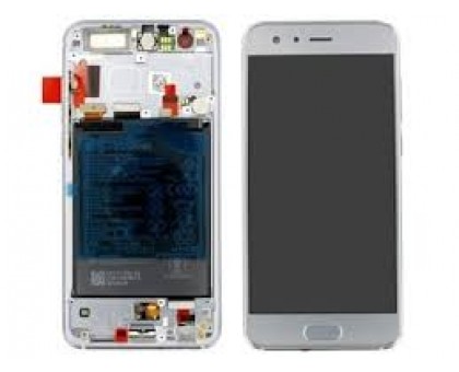 Дисплей Honor 9 STF-L09 тачскрин сенсор серый в рамке