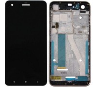 Дисплей HTC 10 Desire Pro тачскрин сенсор черный в рамке