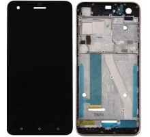 Дисплей HTC 10 Desire Pro тачскрин сенсор черный в рамке