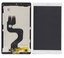 Дисплей Huawei MediaPad M3 8.4 BTV-DL09/BTV-W09 тачскрин сенсор белый с черным шлейфом с кнопкой Home