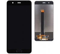 Дисплей Huawei P10 Plus VKY-L29 тачскрин сенсор черный в рамке со шлейфом сканера отпечатка пальца