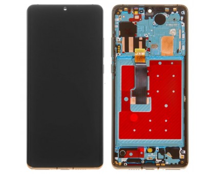 Дисплей Huawei P30 Pro тачскрин сенсор черный в рамке OLED оригинал