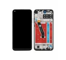 Дисплей Huawei P40 Lite E/Y7p 2020 тачскрин сенсор черный в рамке оригинал