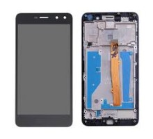 Дисплей Huawei Y5 2017/Y5 III 2017/Y6 2017 тачскрин сенсор черный в рамке