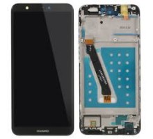 Дисплей Huawei Y7 2017/Y7 Prime/Enjoy 7 Plus/Nova Lite+ тачскрин сенсор черный в рамке оригинал