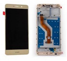 Дисплей Huawei Y7 2017/Y7 Prime/Enjoy 7 Plus/Nova Lite+ тачскрин сенсор золотистый в рамке оригинал
