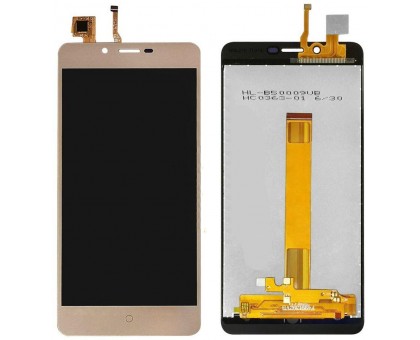 Дисплей Leagoo Kiicaa Power/Ergo B501 Maximum Dual Sim тачскрин сенсор золотистый #F4991562VA