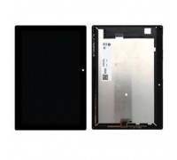 Дисплей Lenovo A10-30 Tab 2 X30L LTE/A10-30 X30F Wi-Fi тачскрин сенсор черный в рамке