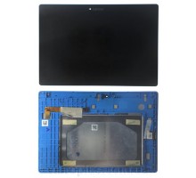 Дисплей Lenovo Tab 10 TB-X103F тачскрин сенсор черный в рамке синего цвета