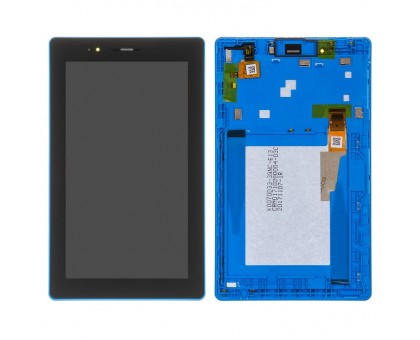 Дисплей Lenovo Tab 3 TB3-710F Essential/TB3-710L тачскрин сенсор черный черный в рамке синего цвета