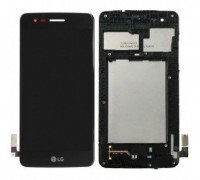 Дисплей LG K8 2018 X210/K9 2018/Aristo 2 тачскрин сенсор черный в рамке