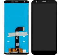 Дисплей LG X320 K30 2019 тачскрин сенсор черный в рамке