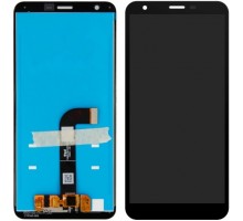 Дисплей LG X320 K30 2019 тачскрин сенсор черный в рамке