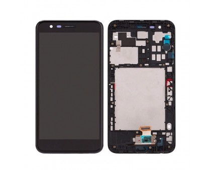 Дисплей LG X410 K11/K30 2018/X2 2019/K10 2018 тачскрин сенсор черный в рамке