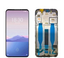 Дисплей Meizu 16Xs тачскрин сенсор черный в рамке Amoled оригинал