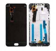 Дисплей Meizu M2 /M2 mini M578 тачскрин сенсор черный в рамке маленькая микросхема 5 x 5 mm