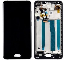Дисплей Meizu U10 U680H тачскрин сенсор черный в рамке
