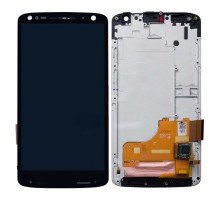 Дисплей Motorola XT1580 Moto X Force/XT1581/XT1585 тачскрин сенсор черный Amoled оригинал