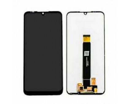 Дисплей Motorola XT2025 Moto E6 Plus тачскрин сенсор черный оригинал