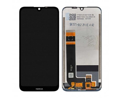 Дисплей Nokia 1.3 тачскрин сенсор черный оригинал