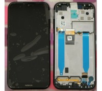 Дисплей Nokia 4.2 тачскрин сенсор черный в рамке