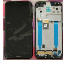 Дисплей Nokia 4.2 тачскрин сенсор черный в рамке