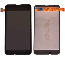 Дисплей Nokia 530 Lumia тачскрин сенсор черный