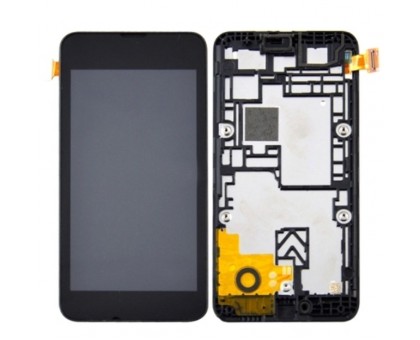 Дисплей Nokia 530 Lumia тачскрин сенсор черный оригинал