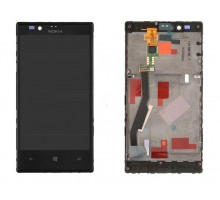 Дисплей Nokia 720 Lumia тачскрин сенсор черный в рамке оригинал