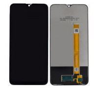 Дисплей Oppo A5s/A7; Realme 3 тачскрин сенсор черный оригинал