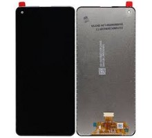 Дисплей Samsung A217F Galaxy A21s тачскрин сенсор черный копия хорошего качества